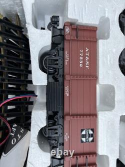 Vintage ARISTO CRAFT ATSF/SANTA FE Train Set, ready to run, 129, 3 trains