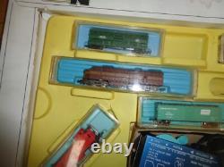 Vintage Atlas N Scale Ready to Run Train Set In Original Box with 54 Tracks, etc