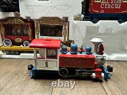 Vintage Collectors BACHMANN ROUSTABOUT Circus Train Set G Scale