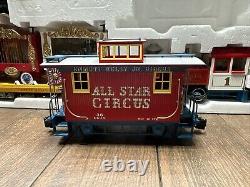 Vintage Collectors BACHMANN ROUSTABOUT Circus Train Set G Scale
