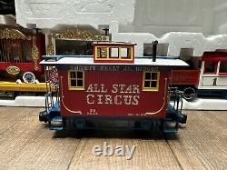 Vintage Collectors BACHMANN ROUSTABOUT Circus Train Set G Scale