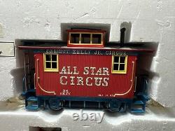Vintage Collectors BACHMANN ROUSTABOUT Circus Train Set G Scale
