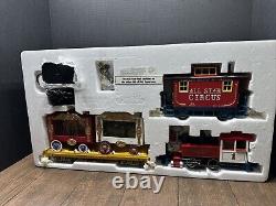 Vintage Collectors BACHMANN ROUSTABOUT Circus Train Set G Scale