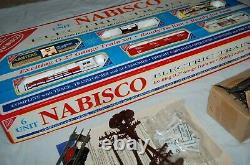 Vintage K-line Nabisco No. 1522 Ready To Run 6 Unit Electric O27 Train Set Mint