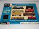 Vtg 1956 Revell H-o Ready To Run Electric Train Set Deluxe F7 Road Diesel 7 Cars