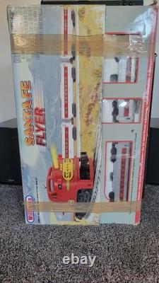WILLIAMS BY BACHMANN SANTA FE FLYER ELECTRIC TRAIN SET O Gauge 148 Scale