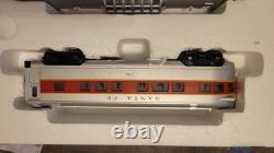 WILLIAMS BY BACHMANN SANTA FE FLYER ELECTRIC TRAIN SET O Gauge 148 Scale