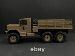 WPL B-16 1/16 6WD Military Truck RC Set 2.4GHz Green/Brown Ready to Run