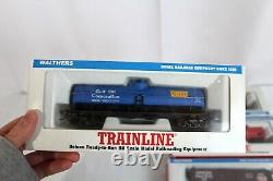 Walthers Trainline Deluxe HO Train Set Ready-To-Run Freight Car Set of 6