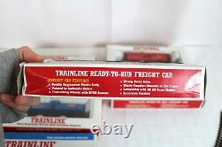 Walthers Trainline Deluxe HO Train Set Ready-To-Run Freight Car Set of 6