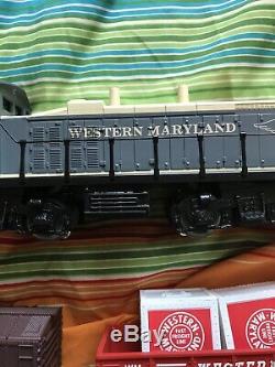 Western Maryland 6 UNIT TRAIN SET READY TO RUN 0-27 With Box