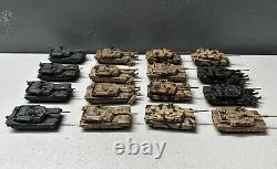 1144 Armée US M1A1 Abrams camouflage désert forêt & lot aléatoire de 16 expédition rapide
