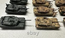 1144 Armée US M1A1 Abrams camouflage désert forêt & lot aléatoire de 16 expédition rapide