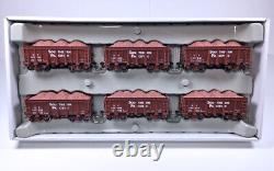 187 ATHEARN RTR 94968 HO SP 26' Wagon à Minerai à Hauts Côtés (Lot de 6) NOS MINT