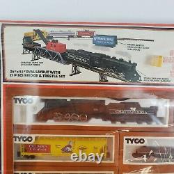1975 Tyco Chattanooga Choo-choo Train Set Ho Ready To Run Bridge Smoke & Whistle