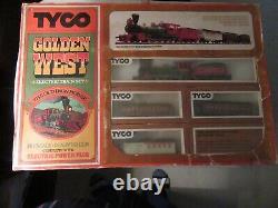 1976 Tyco Golden West Electric Train Set-old Iron Horse Ho Scale Ready To Run