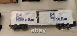1997 Lionel Kal Kan Ensemble de trains pour animaux de compagnie à l'échelle Big O/O-27 Neuf jamais utilisé dans la boîte
