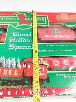 1998 Lionel 8-81019 Lionel Holiday Special Train Set Boîte D'origine