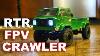 1 24 4wd Fpv Détartreur Uv Rtr Thercsaylors De Camion Sur Chenilles Ecx Barrage