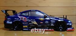 1 D-MAX Carrosserie Masashi Yokoi S15 avec LED et ensemble complet 2 Dripache Supra RTR blanc