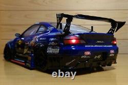 1 D-MAX Carrosserie Masashi Yokoi S15 avec LED et ensemble complet 2 Dripache Supra RTR blanc