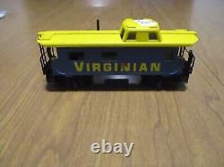 1 Excellent Ensemble de trains de marchandises Virginian à l'échelle H. O. de 6 voitures. Prêt à fonctionner