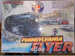 2002 LIONEL PENNSYLVANIA FLYER 6-31936 ENSEMBLE DE TRAIN PRÊT À ROULER O Gauge État Nr Mint