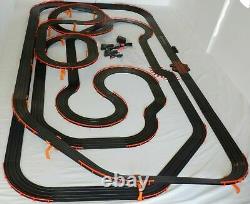 Afx Tomy 71' Mega Giant Raceway Track Slot Car Set, 4' X 8' 100% Ready To Run