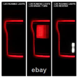 Angle mort prêt Raptor fumée rouge lentille pour 17-19 Ford F150 Ensemble de feux arrière LED