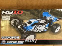 Associé Rb10 Rtr Buggy 2Wd Bleu Ensemble Prêt