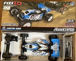 Associé Rb10 Rtr Buggy 2Wd Bleu Ensemble Prêt