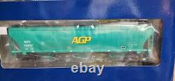 Athearn Genesis AG PROCESSING RR Trinity Covered Hopper 3 CAR SET ATH G97157 HO
<br/> 		<br/>
 
Traduction en français: Ensemble de 3 wagons trémies couverts Trinity de la compagnie AG PROCESSING RR par Athearn Genesis, référence ATH G97157 en échelle HO.