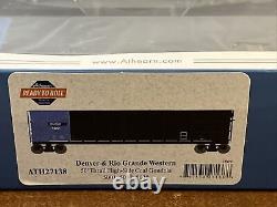 Athearn HO ATH27138 RTR 50' Wagons à Charbon à Hauts Côtés Thrall avec Charge D&RGW 3-Pack
