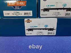 Athearn RTR Wagon-citerne de boue argileuse de 16 000 gallons J. M. Huber ensemble de 5 wagons