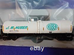 Athearn RTR Wagon-citerne de boue argileuse de 16 000 gallons J. M. Huber ensemble de 5 wagons
