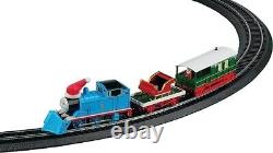 B? Chm? Nn Trains THOMAS SAUVE LE TRAÎNEAU DU PÈRE NOËL Ensemble de train électrique prêt à rouler