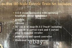 Bachmann 00761 Yard Master Electric E-z Track Ready To Run Train Set Échelle Ho