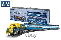 Bachmann 00765 HO Scale Denali Express Prêt à rouler EN STOCK