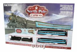 Bachmann 751 Ho Scale Ready To Run Train Set North Pole Express (ho Scale)