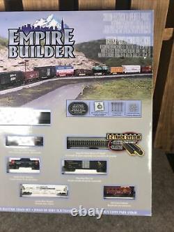 Bachmann Empire Builder Electric E-z Track Ready To Run Train Set N Scale #24009
