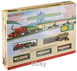 Bachmann Forme L'esprit De Noël Prêt À Courir Ensemble De Train Électrique