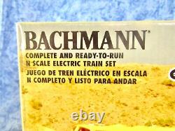Bachmann Highballer Ensemble de train électrique N à l'échelle, complet et prêt à rouler, NIB