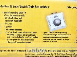 Bachmann Highballer Ensemble de train électrique N à l'échelle, complet et prêt à rouler, NIB
