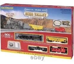 Bachmann Ho DCC Echo Valley Express Prêt À Courir Ensemble De Trains Avec Son 00825