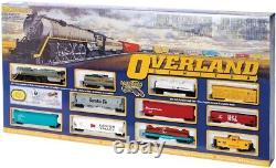 Bachmann Ho Scale 00614 Overland Limited Modèle Train Set New In Box Ready To Run
