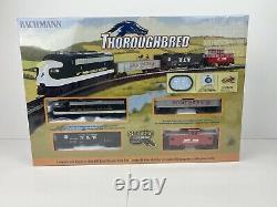 Bachmann Ho Thoroughbred Train Set Prête Au Run 691 Ns Moteur À Vapeur Bac00691 Nouveau