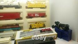 Bachmann Ho Train Union Pacific Set Powered Steam Locomotive & Cars Ready To Run