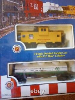 Bachmann Le train américain HO Ensemble complet Prêt à fonctionner 7 Agencements de voies