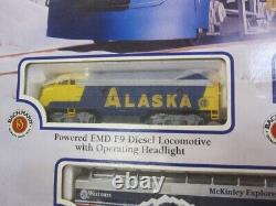 Bachmann N Scale #24010 McKinley Explorer Alaska Prêt à courir Train Nouveau
