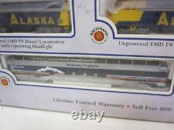 Bachmann N Scale #24010 McKinley Explorer Alaska Prêt à courir Train Nouveau